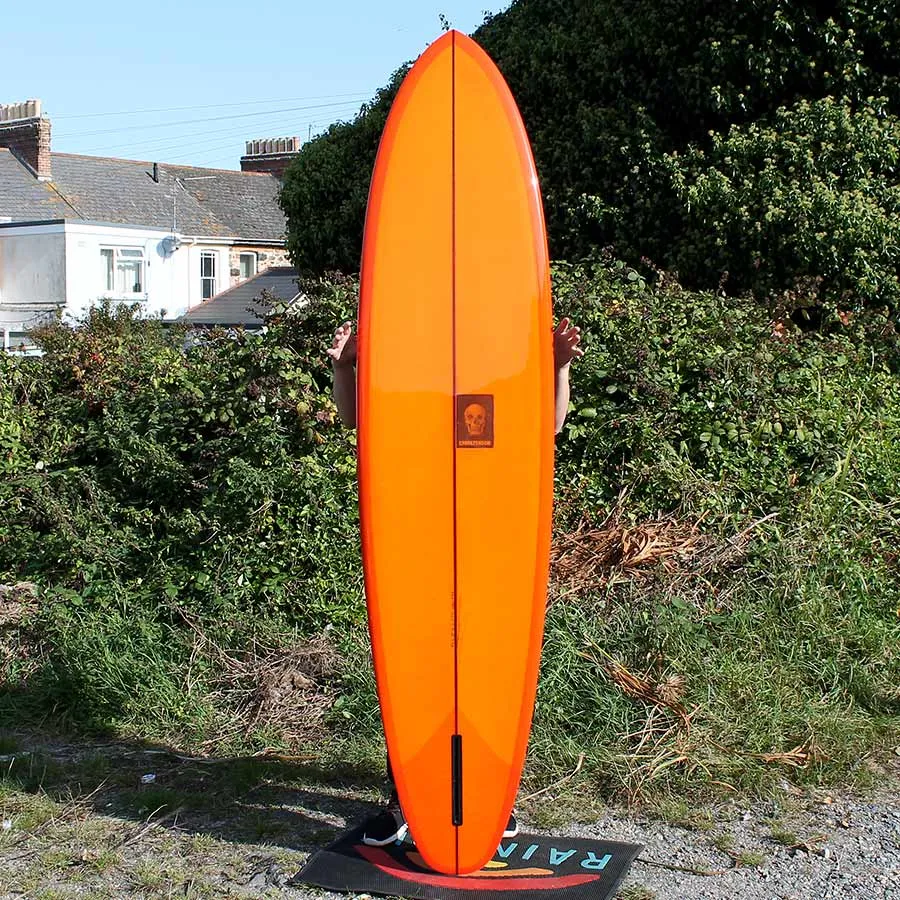 Christenson Flat Tracker 2.0 Surfboard (Orange) - 8'0