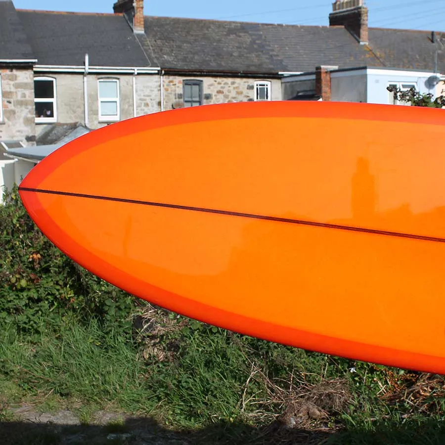 Christenson Flat Tracker 2.0 Surfboard (Orange) - 8'0