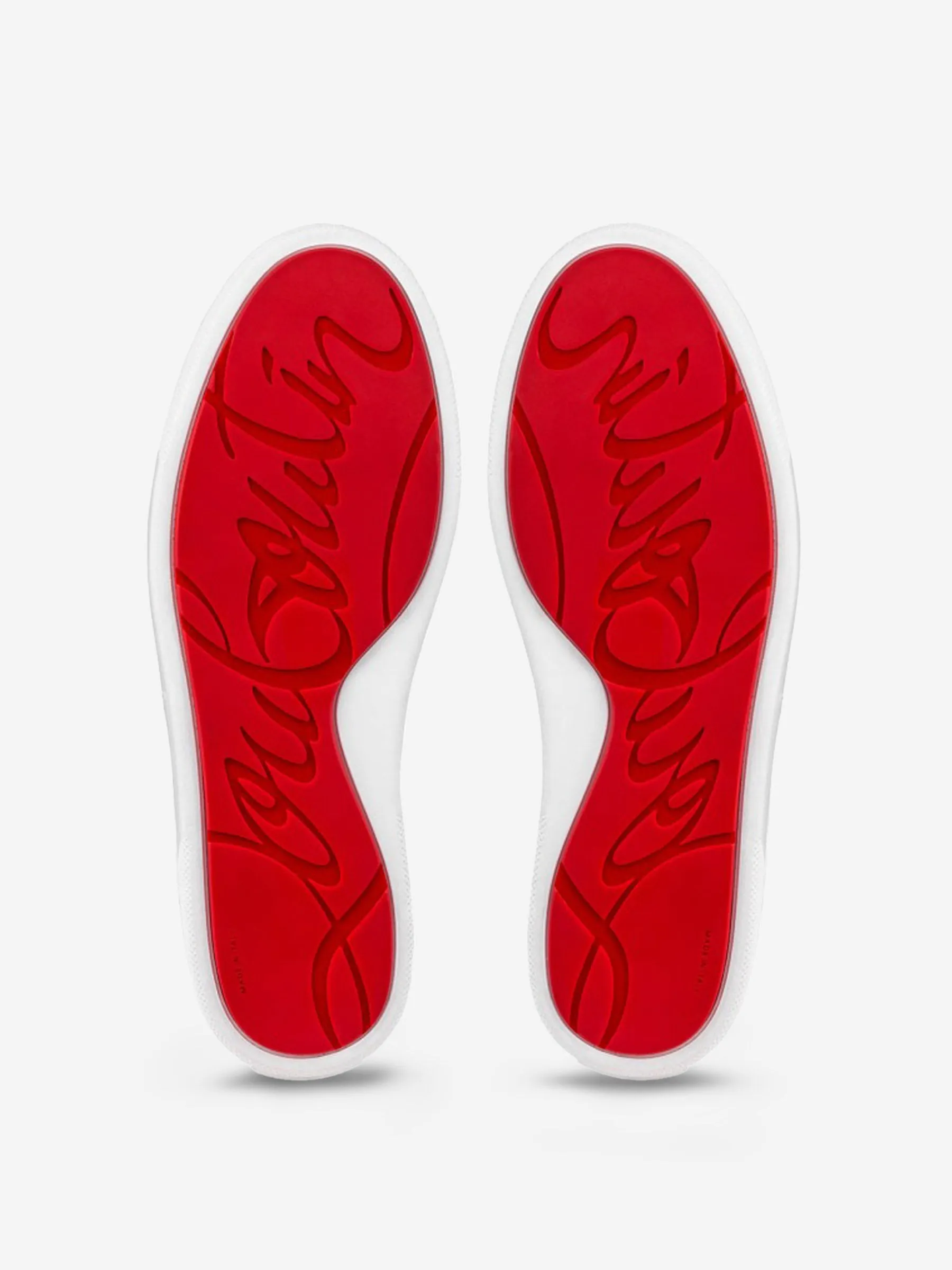 Christian Louboutin Paqueboat Moccasins - Red Sole Boat Shoes by Louboutin