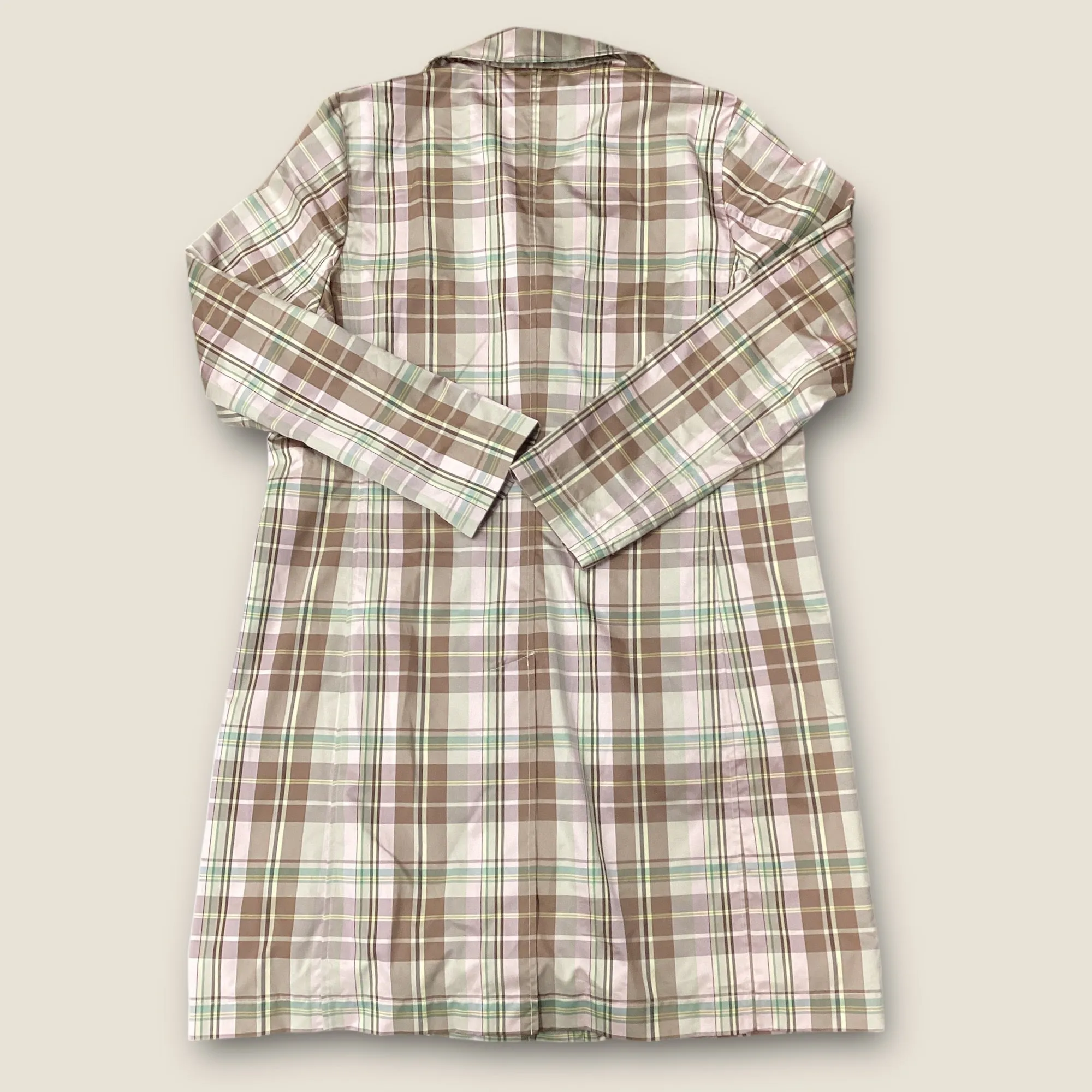 Raincoat - Plaid Pattern - Size L - Gap