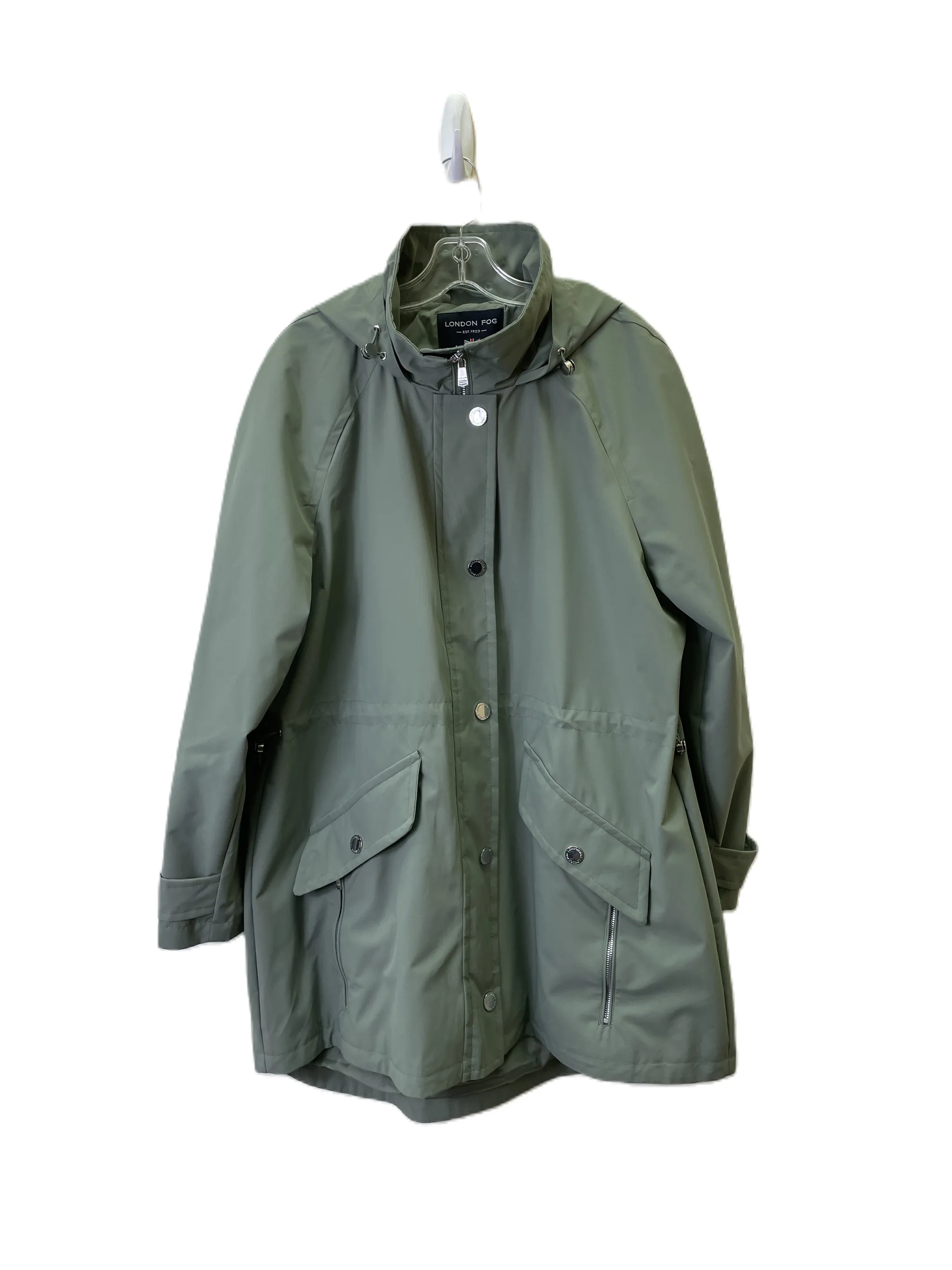 London Fog Green XL Raincoat.