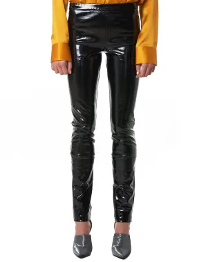 Coated Leather Trousers (184-1419-284-099)