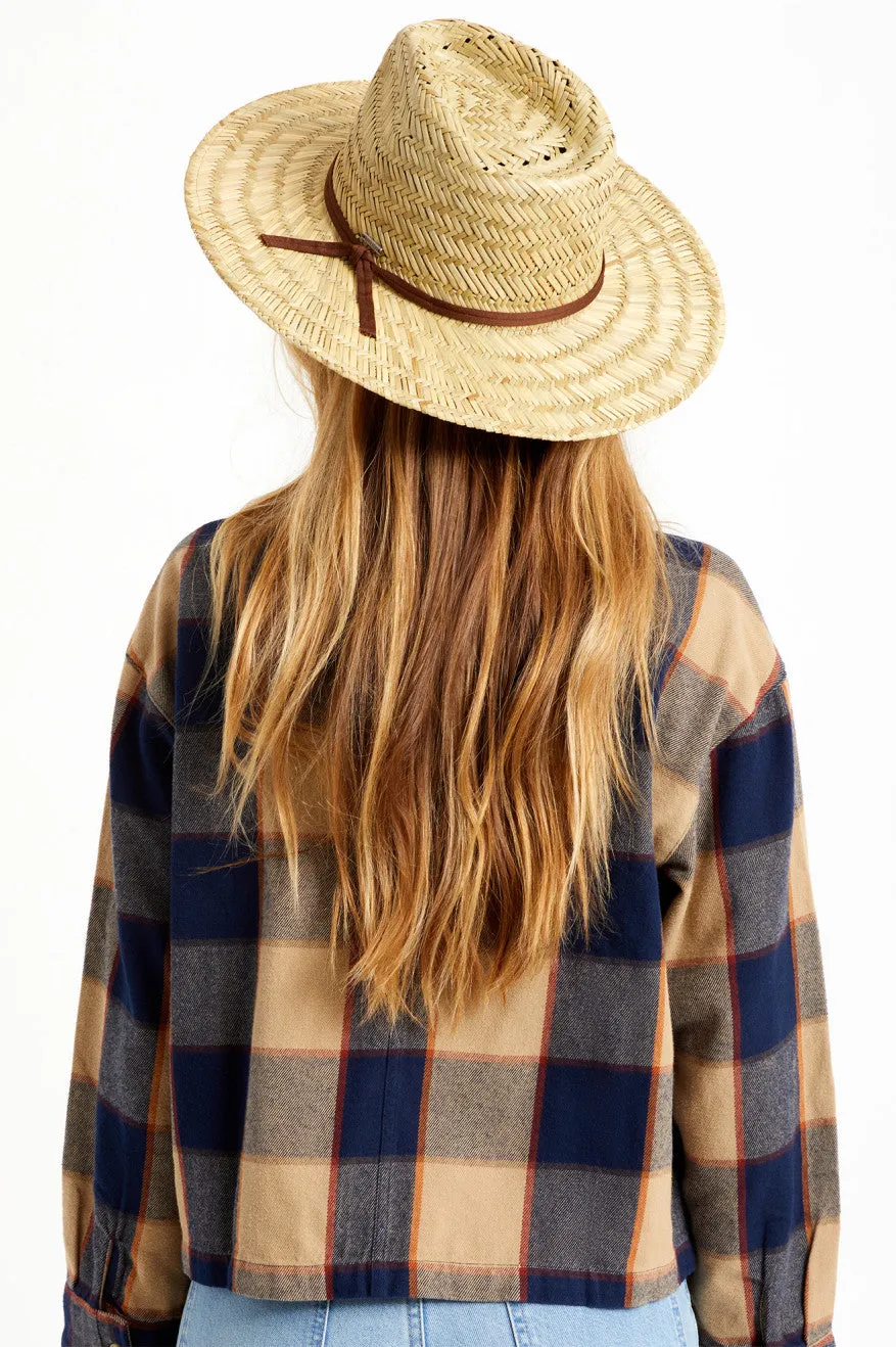 Cohen Straw Cowboy Hat - Dark Tan