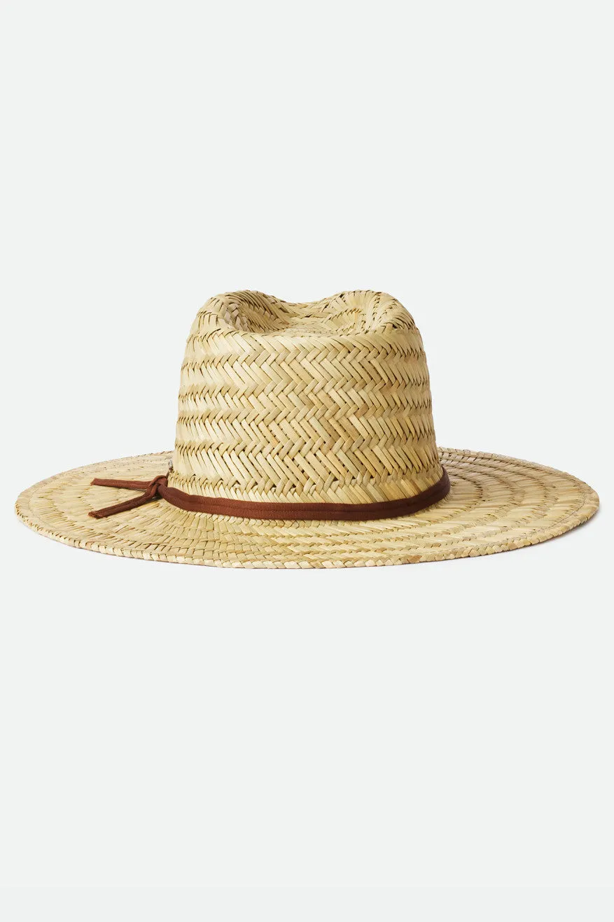 Cohen Straw Cowboy Hat - Dark Tan