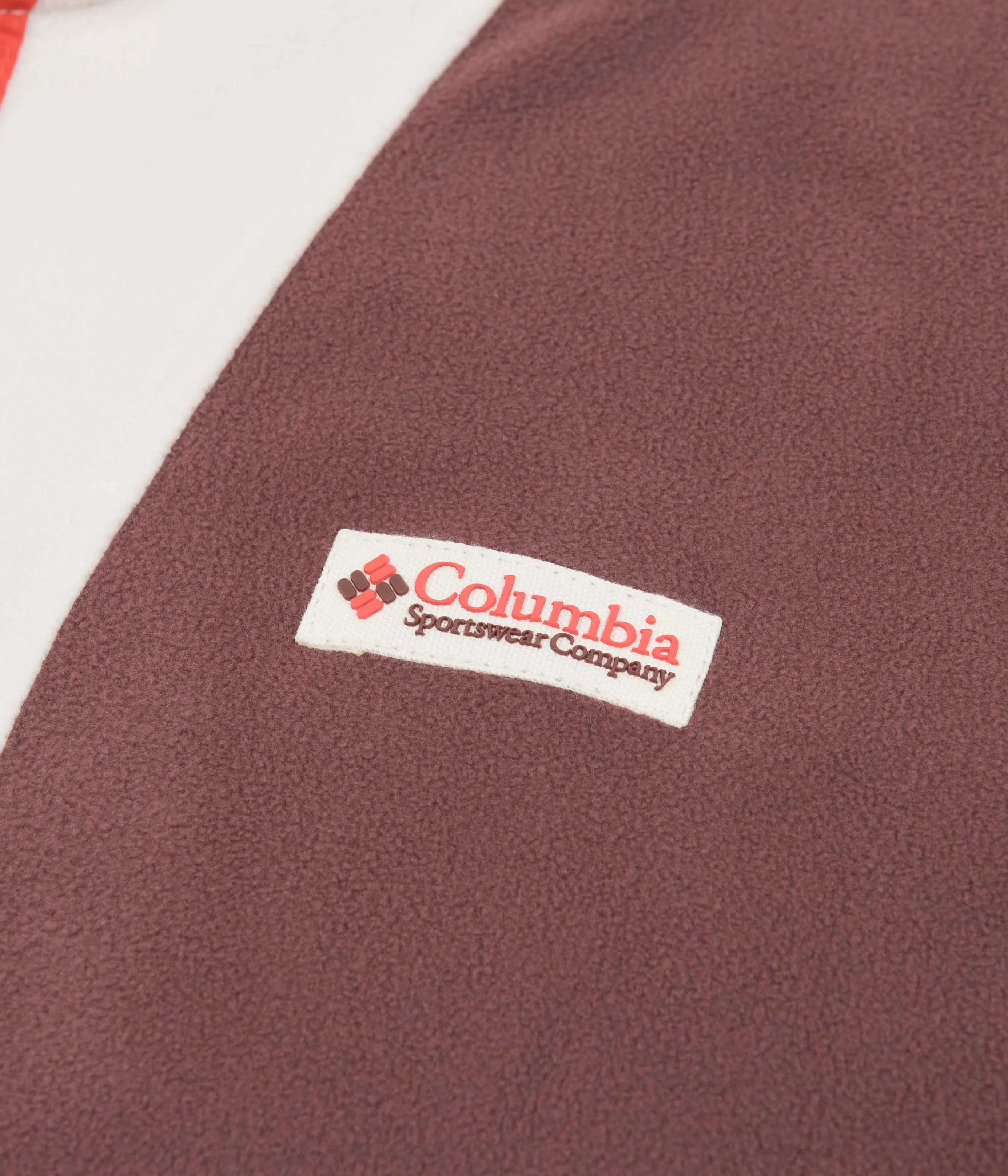 Columbia Back Bowl Lightweight Fleece - Light Raisin / Chalk / Spicy