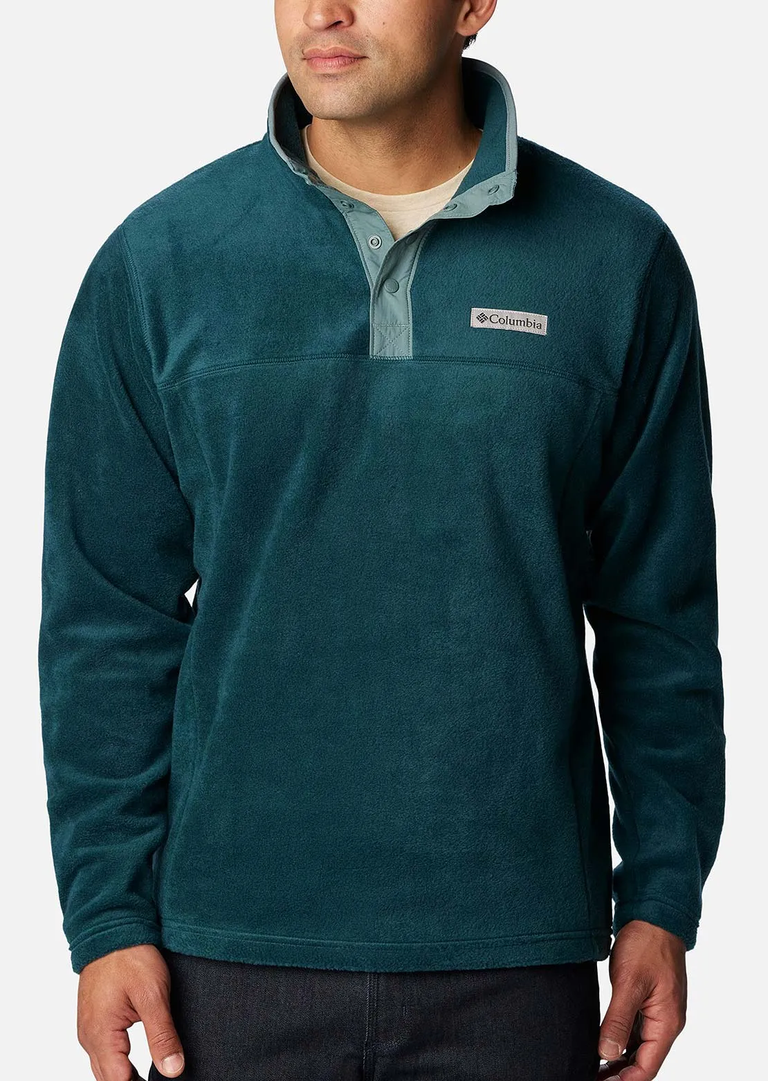 Columbia Men's Half Snap Long Sleeve for Steens Mountain