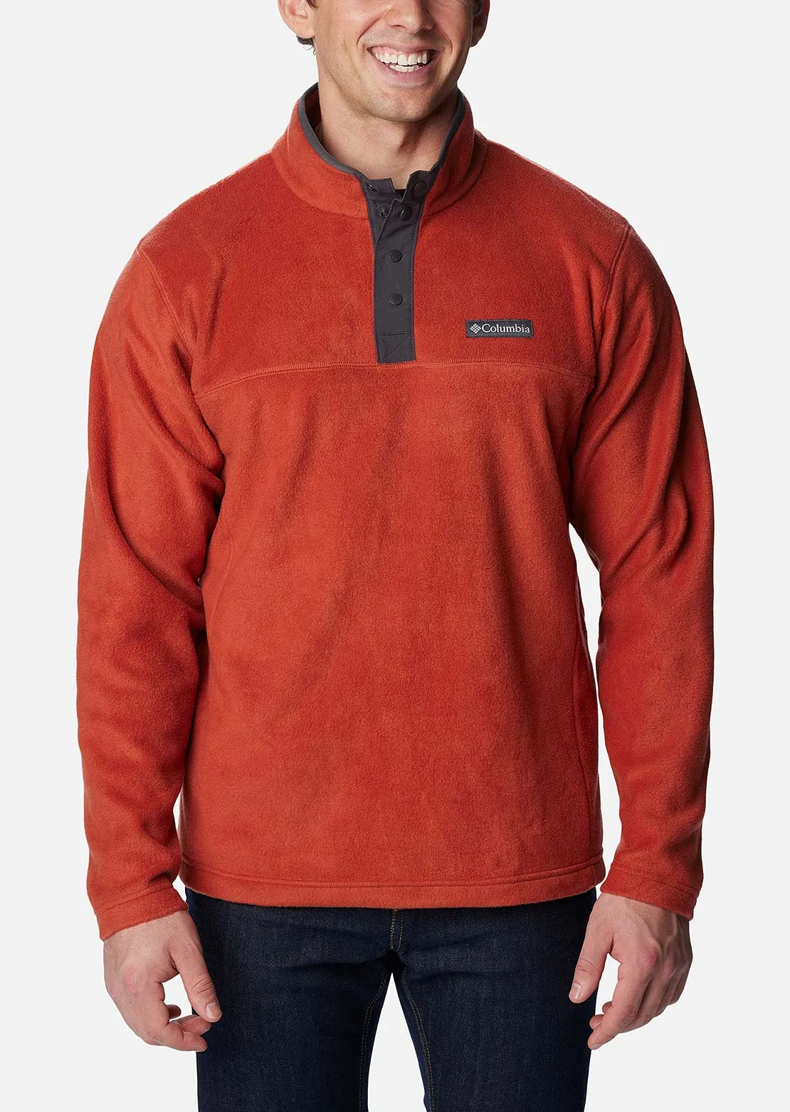 Columbia Men's Half Snap Long Sleeve for Steens Mountain