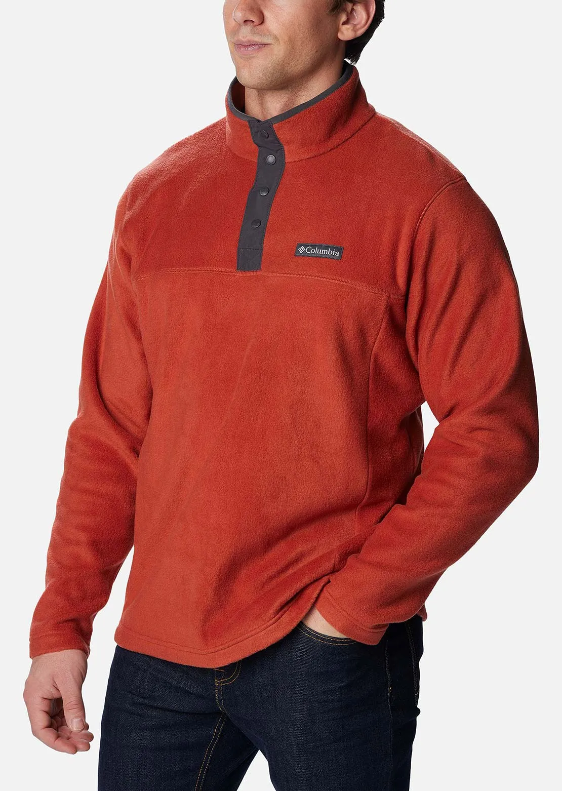 Columbia Men's Half Snap Long Sleeve for Steens Mountain