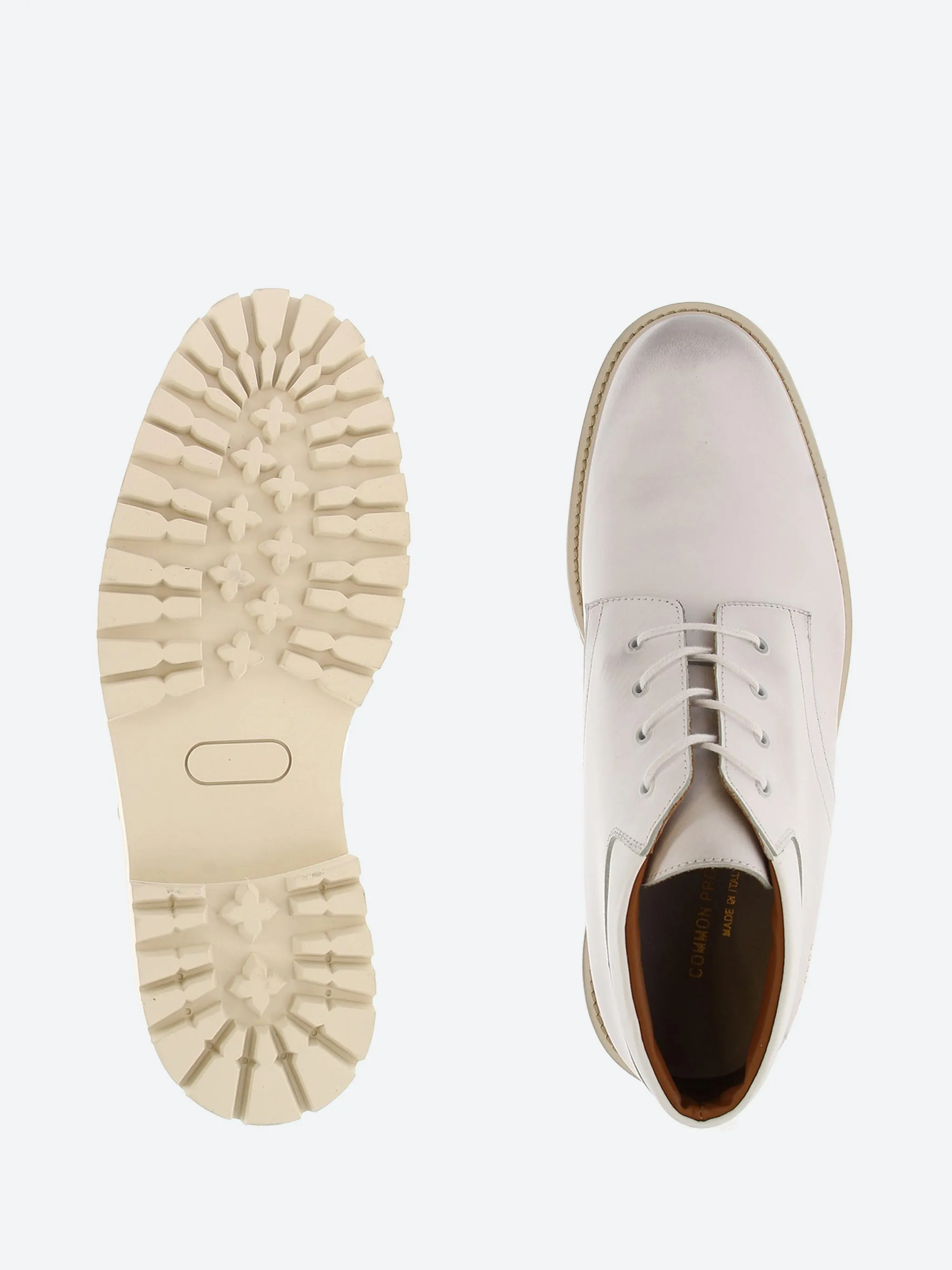 Military-Inspired Lace-Up Shoe