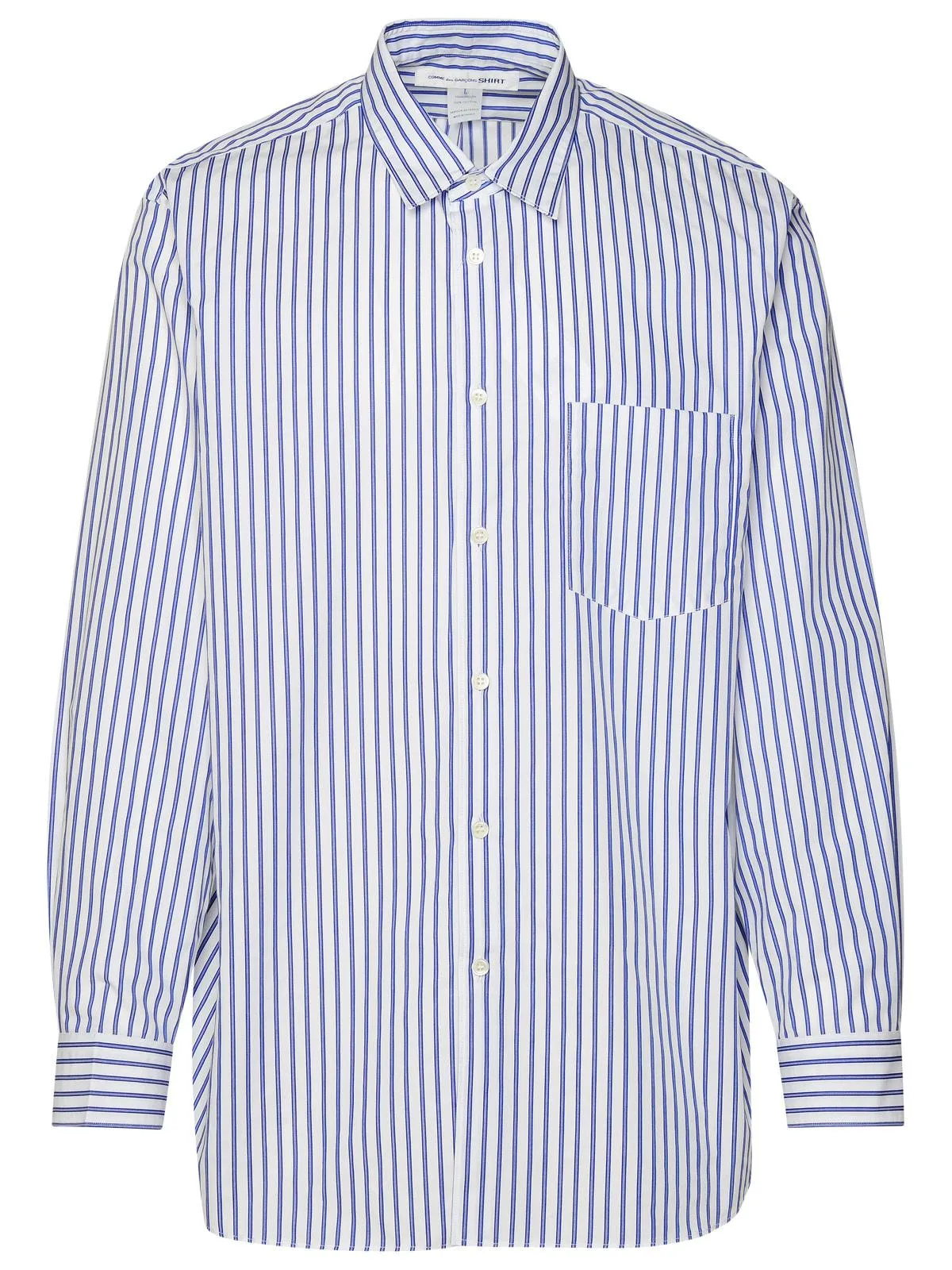 Comme Des Garçons Shirt    Comme Des Garçons Shirt White Cotton Shirt