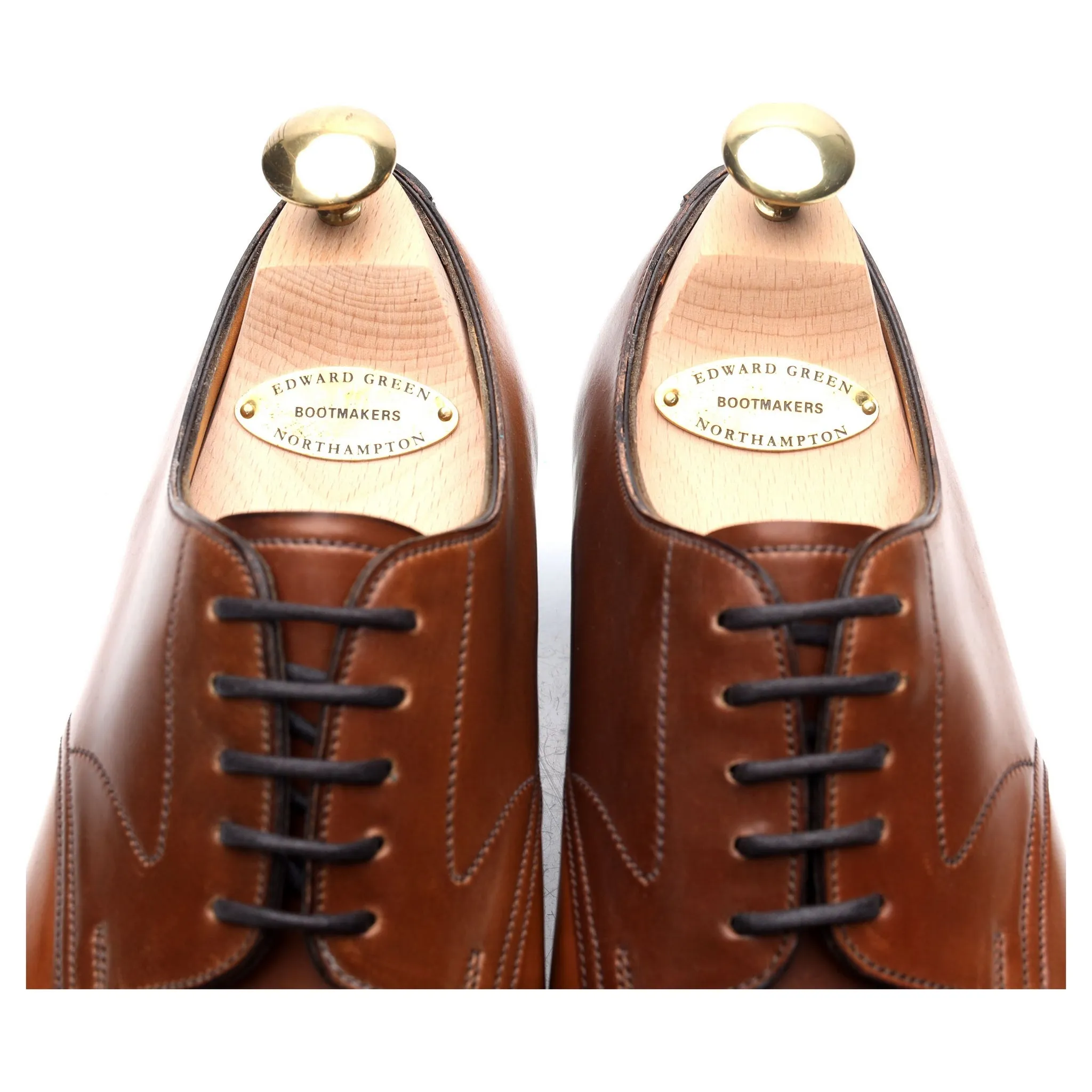 'Coniston' Brown Cordovan Leather Derby UK 6 E