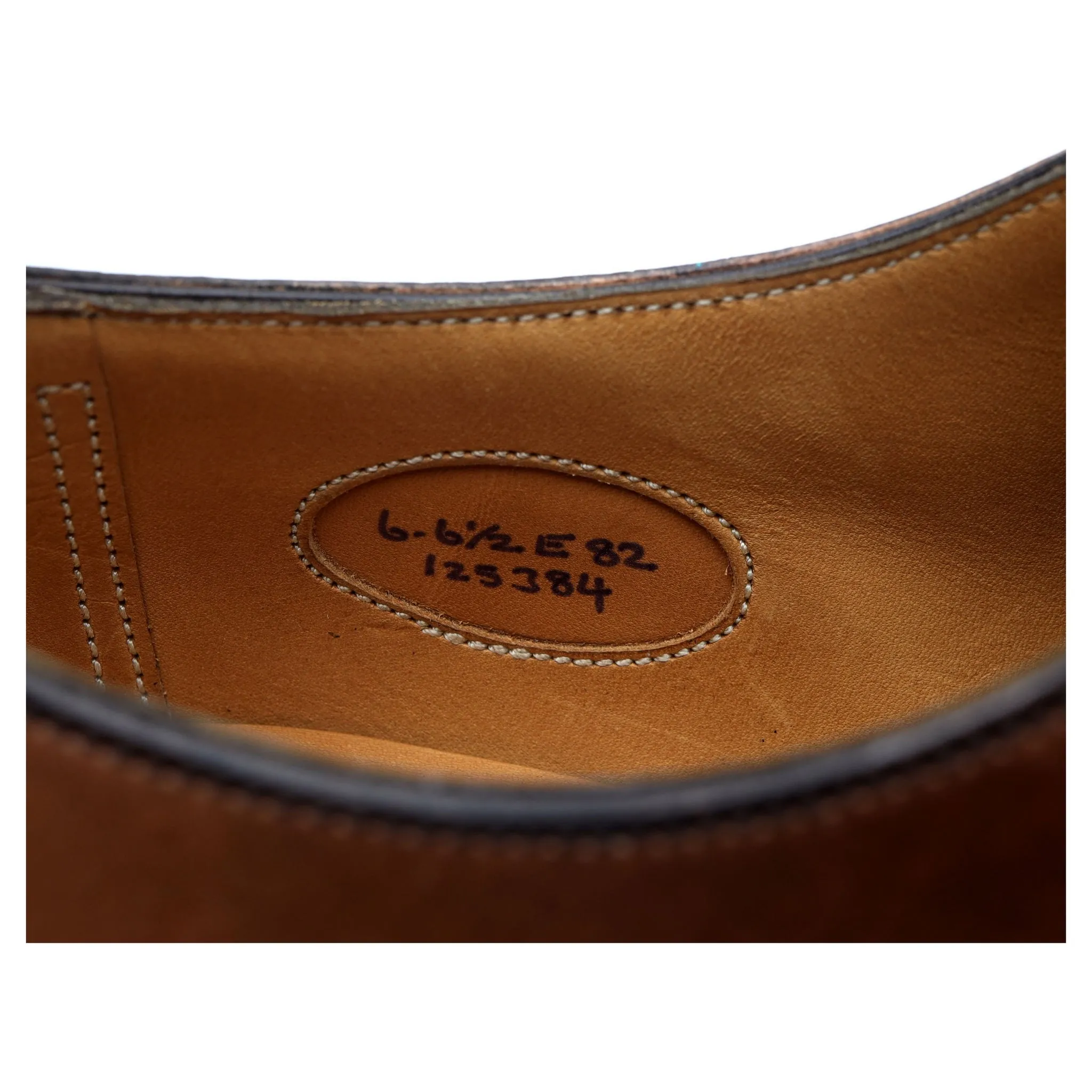 'Coniston' Brown Cordovan Leather Derby UK 6 E