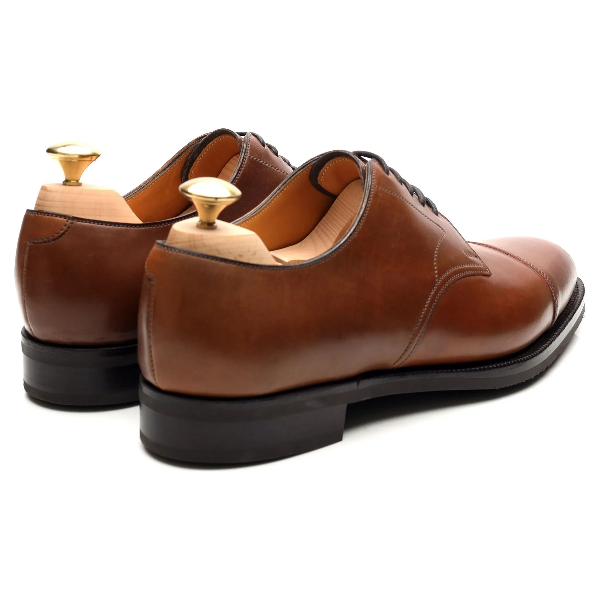 'Coniston' Brown Cordovan Leather Derby UK 6 E