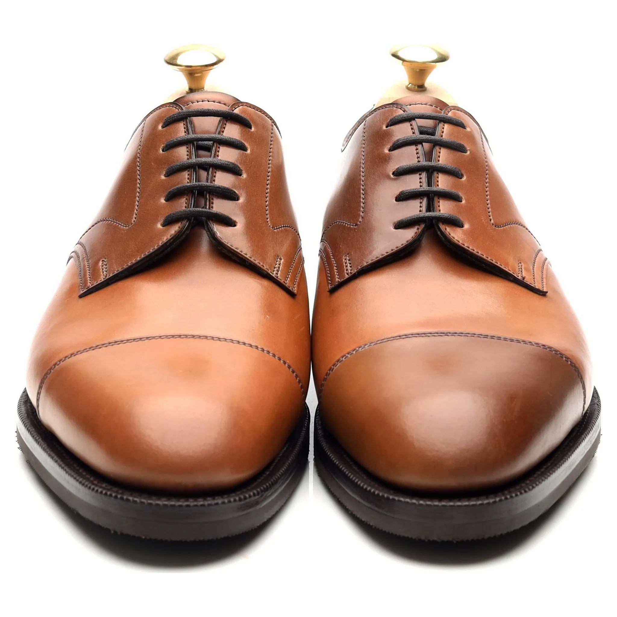 'Coniston' Brown Cordovan Leather Derby UK 6 E