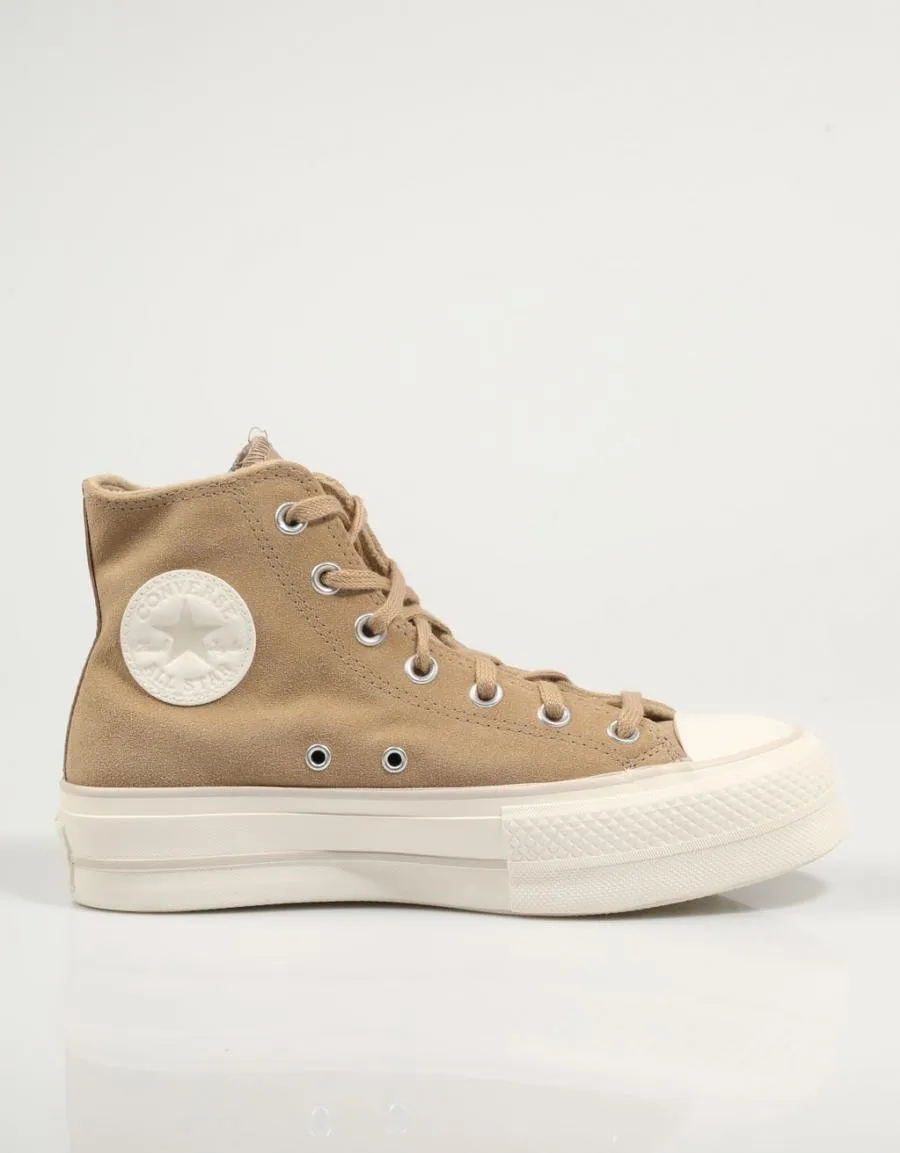 Converse Beige Chuck Taylor All Star Lift Sneakers 80596