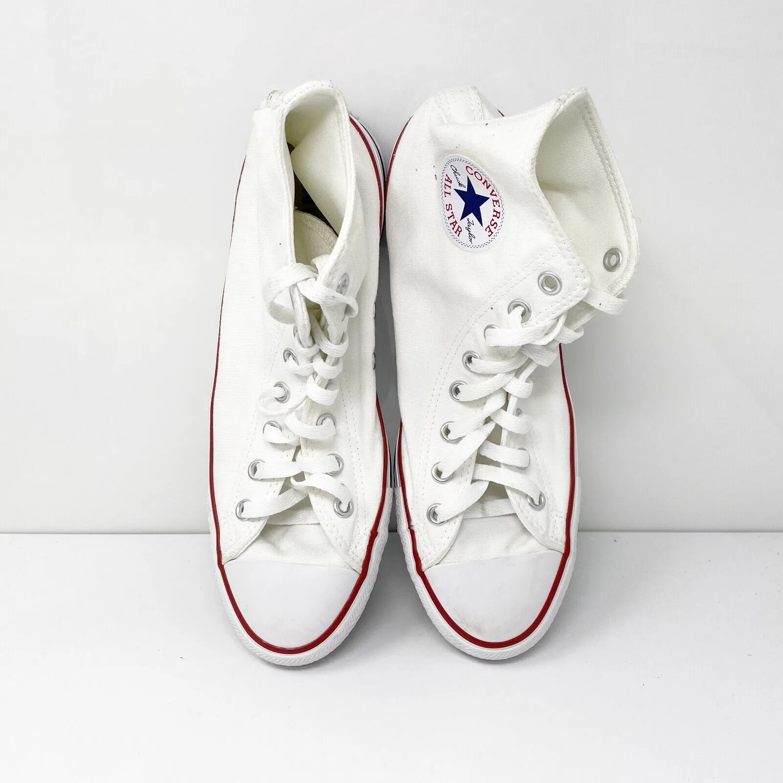 Converse Unisex CT All Star Hi M7650 White Casual Shoes Sneakers Size M9.5 W11.5