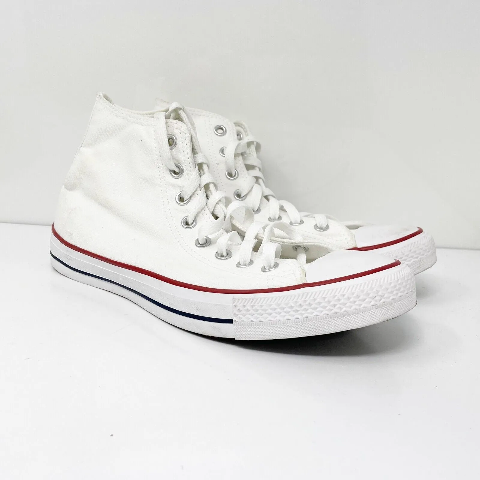 Converse Unisex CT All Star Hi M7650 White Casual Shoes Sneakers Size M9.5 W11.5