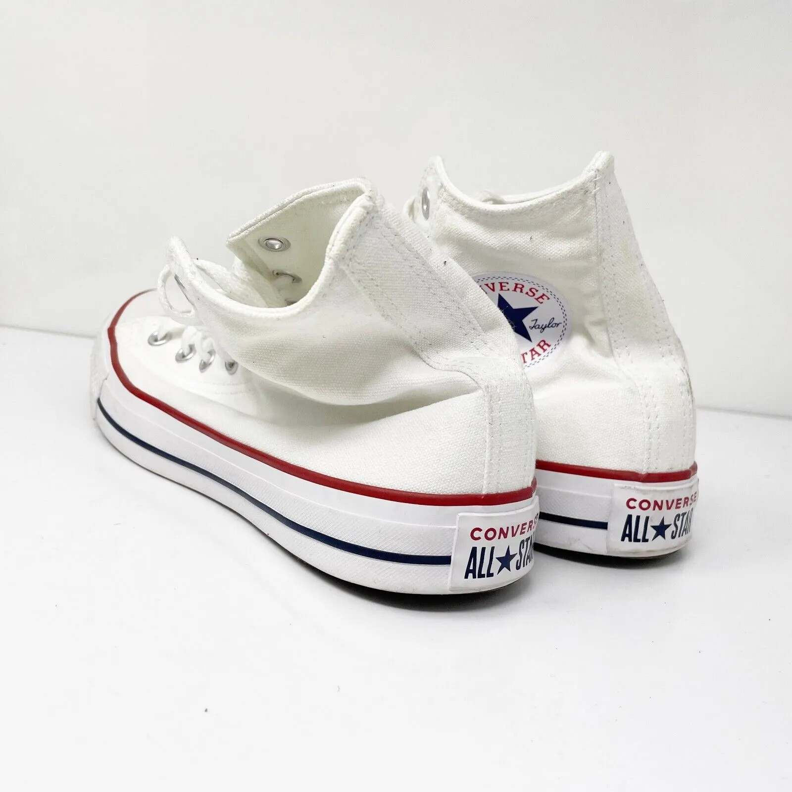 Converse Unisex CT All Star Hi M7650 White Casual Shoes Sneakers Size M9.5 W11.5