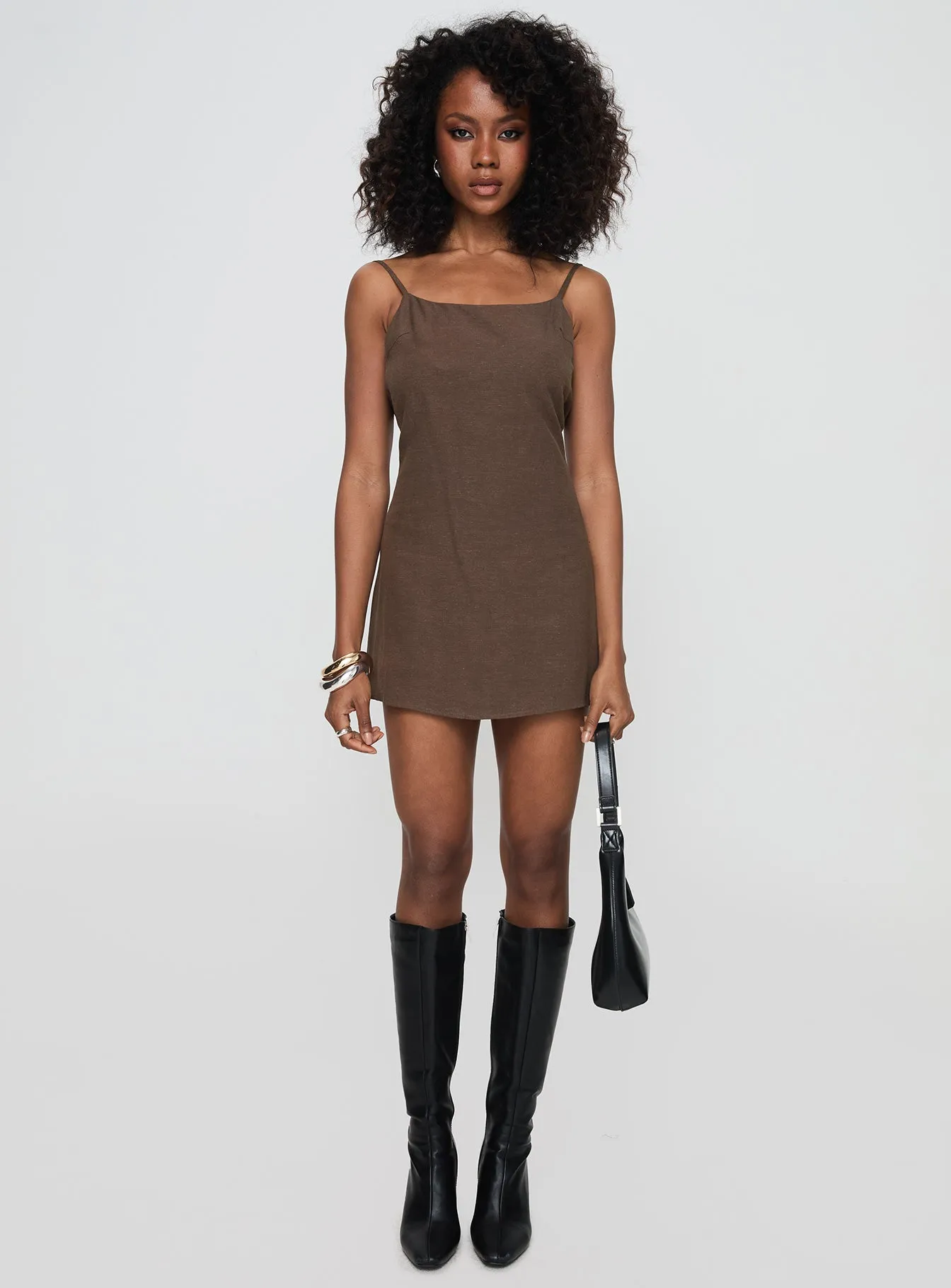 Chocolate Mini Dress