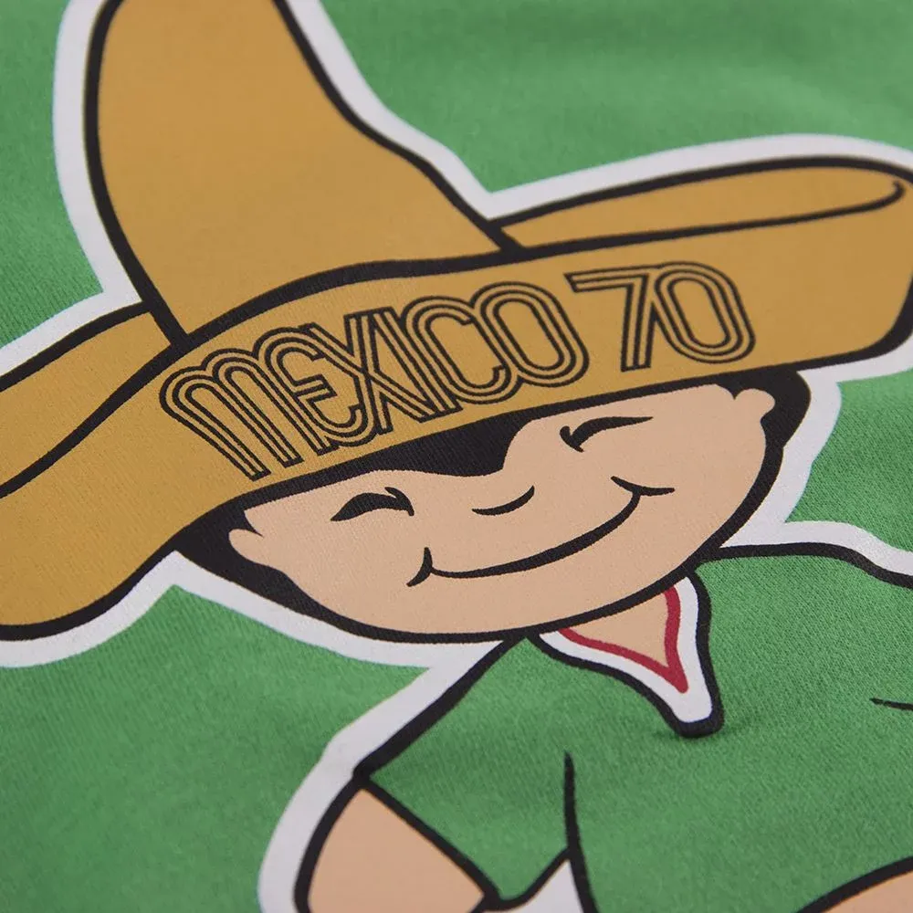 COPA Football - Mexico World Cup 1970 Mascot T-Shirt - Green