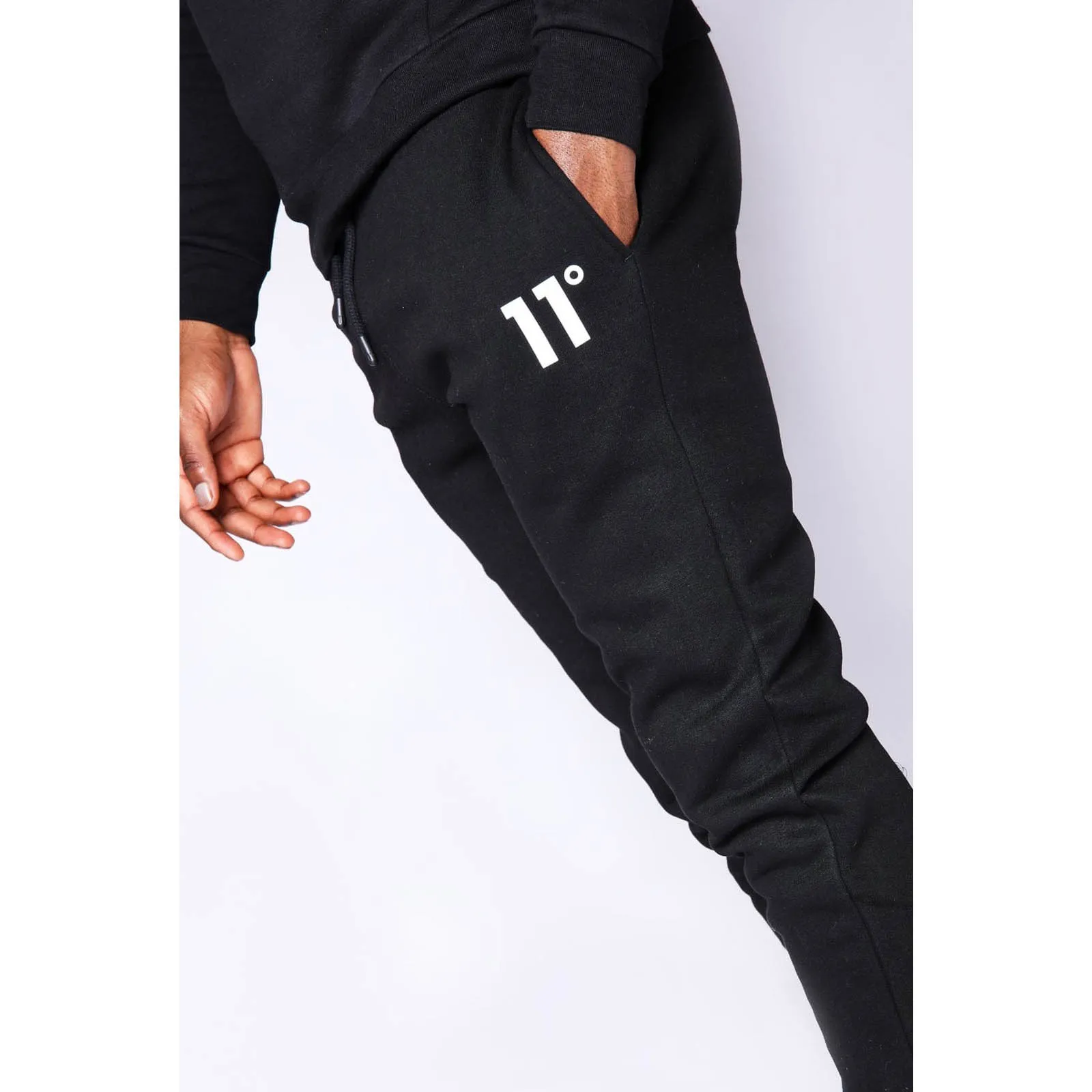 Black Regular Fit Core Joggers