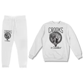 Crooks and Castles White Tracksuit - Two Face: Product Results