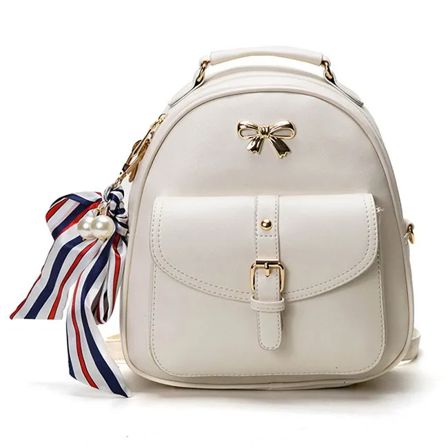 Cute Bow College Fashion Handbag Shoulder Bag Backpack