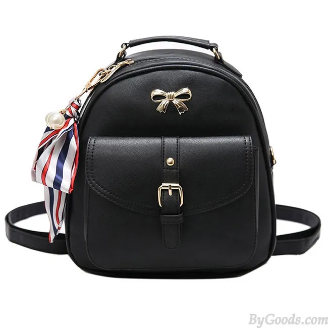 Cute Bow College Fashion Handbag Shoulder Bag Backpack