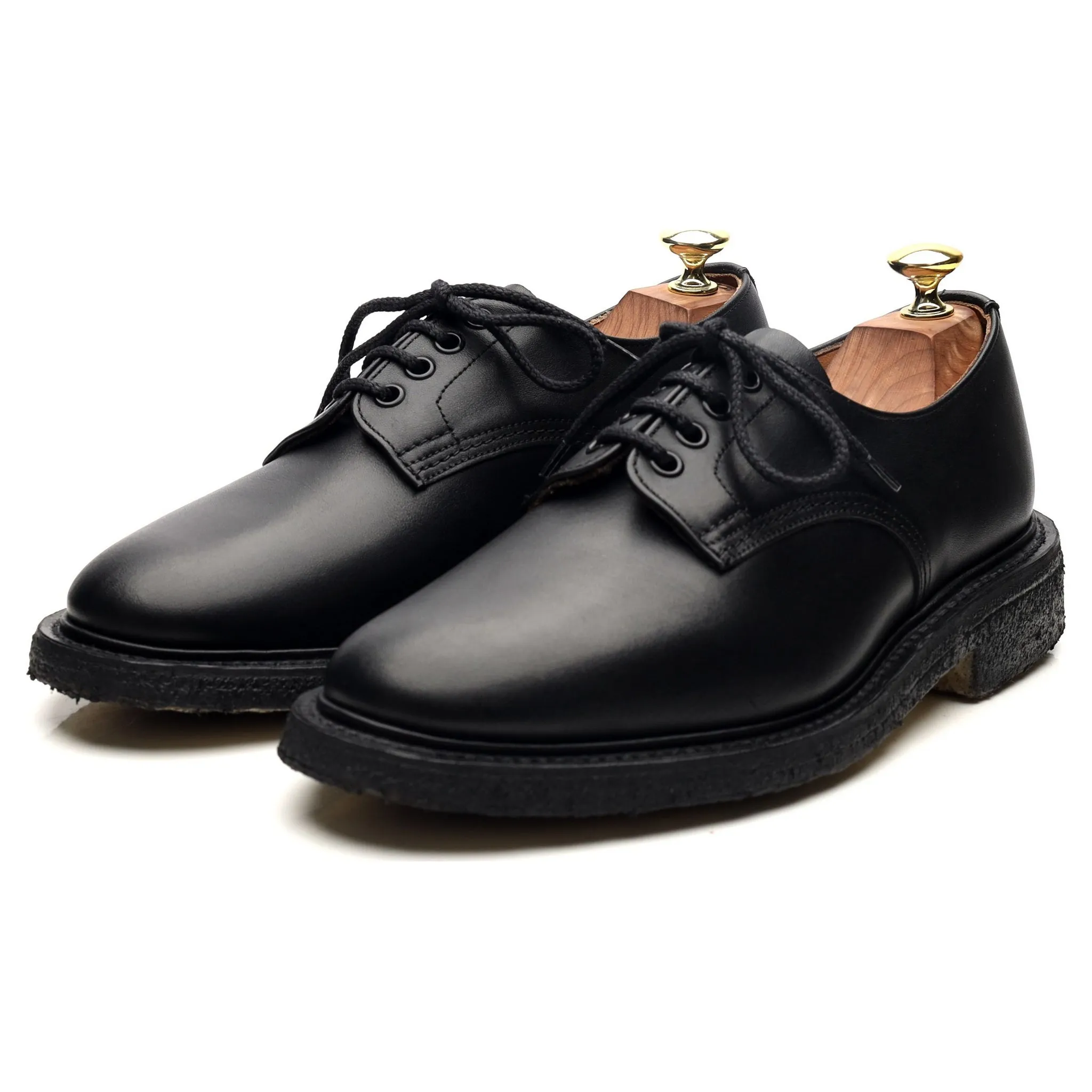 'Daniel' Black Leather Derby UK 7