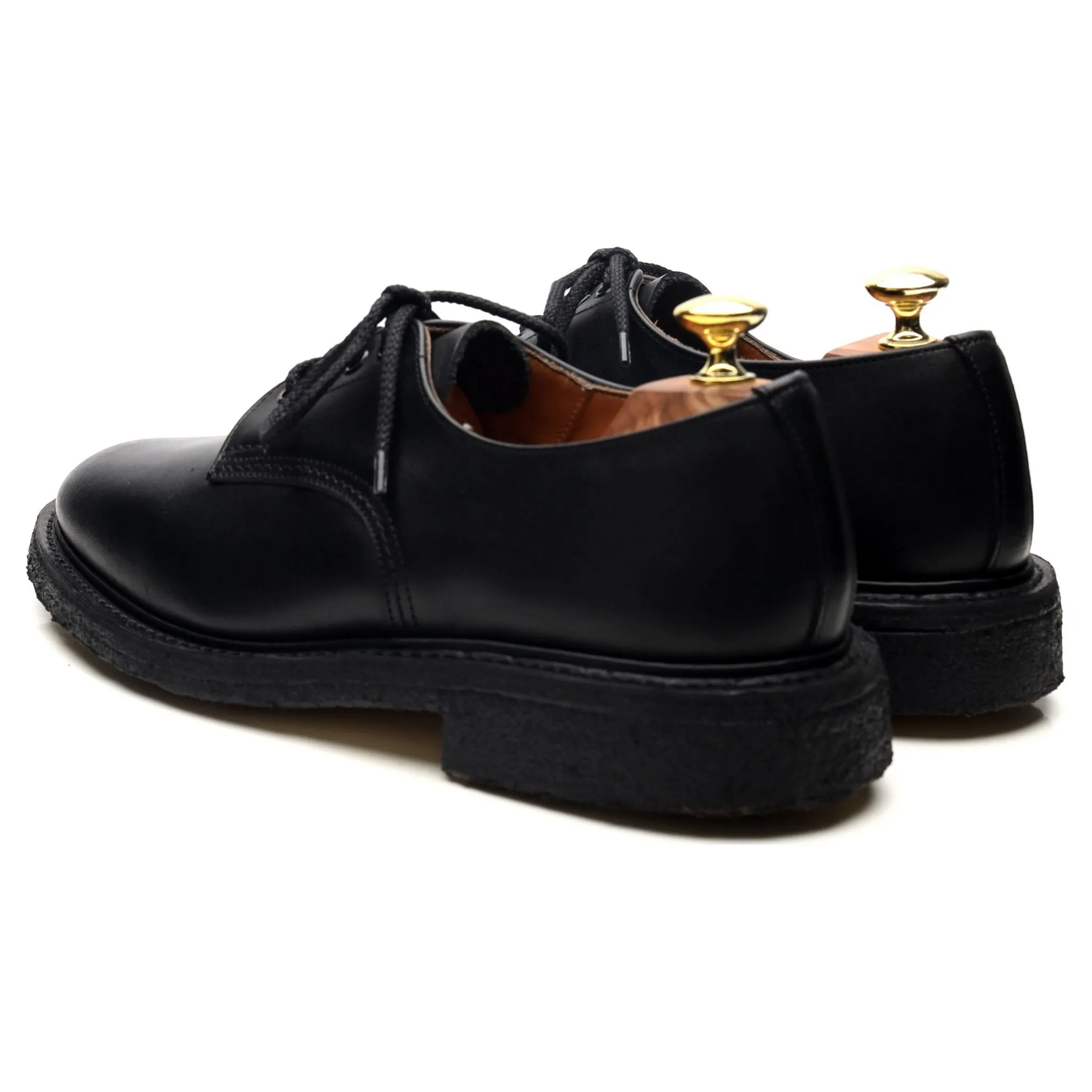 'Daniel' Black Leather Derby UK 7