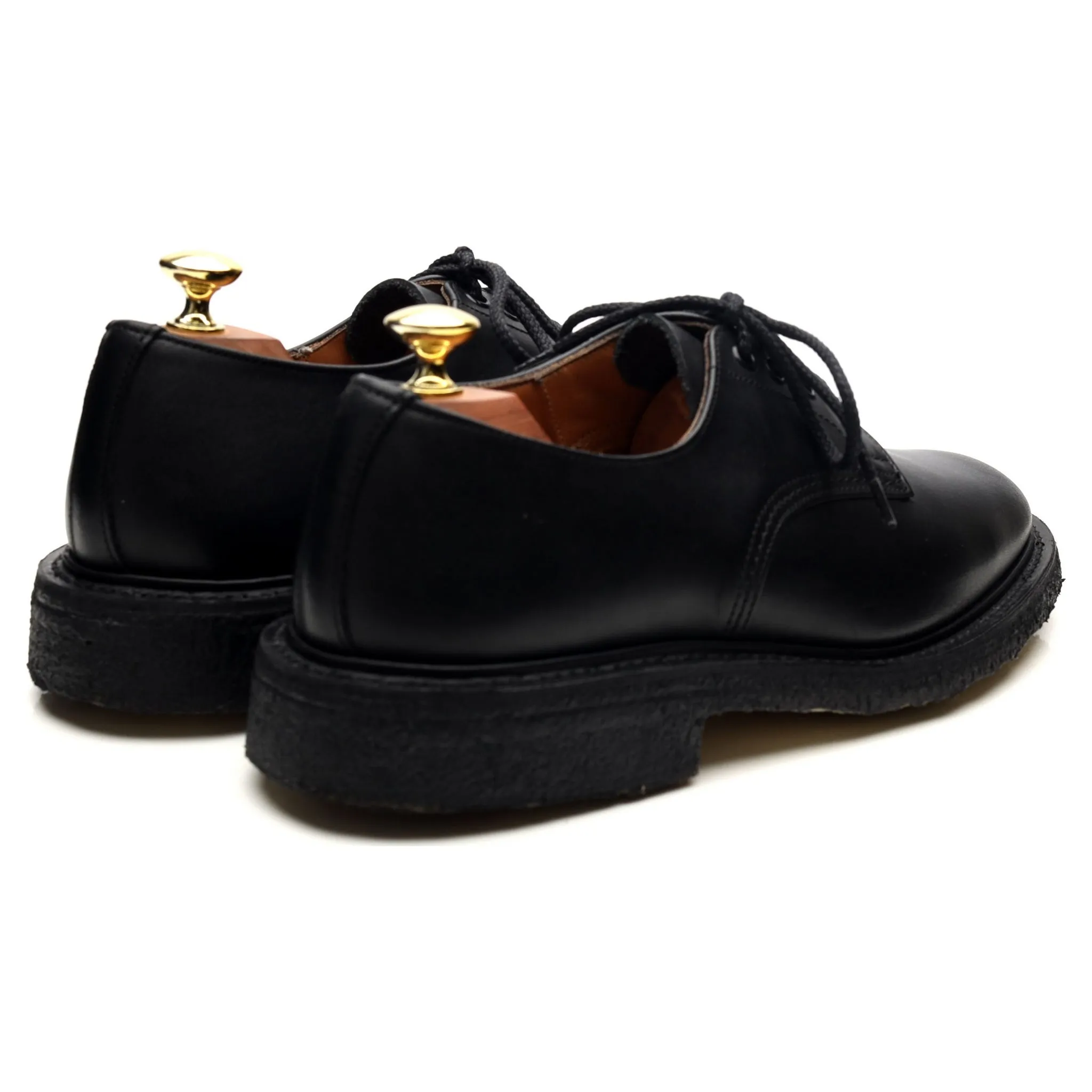 'Daniel' Black Leather Derby UK 7