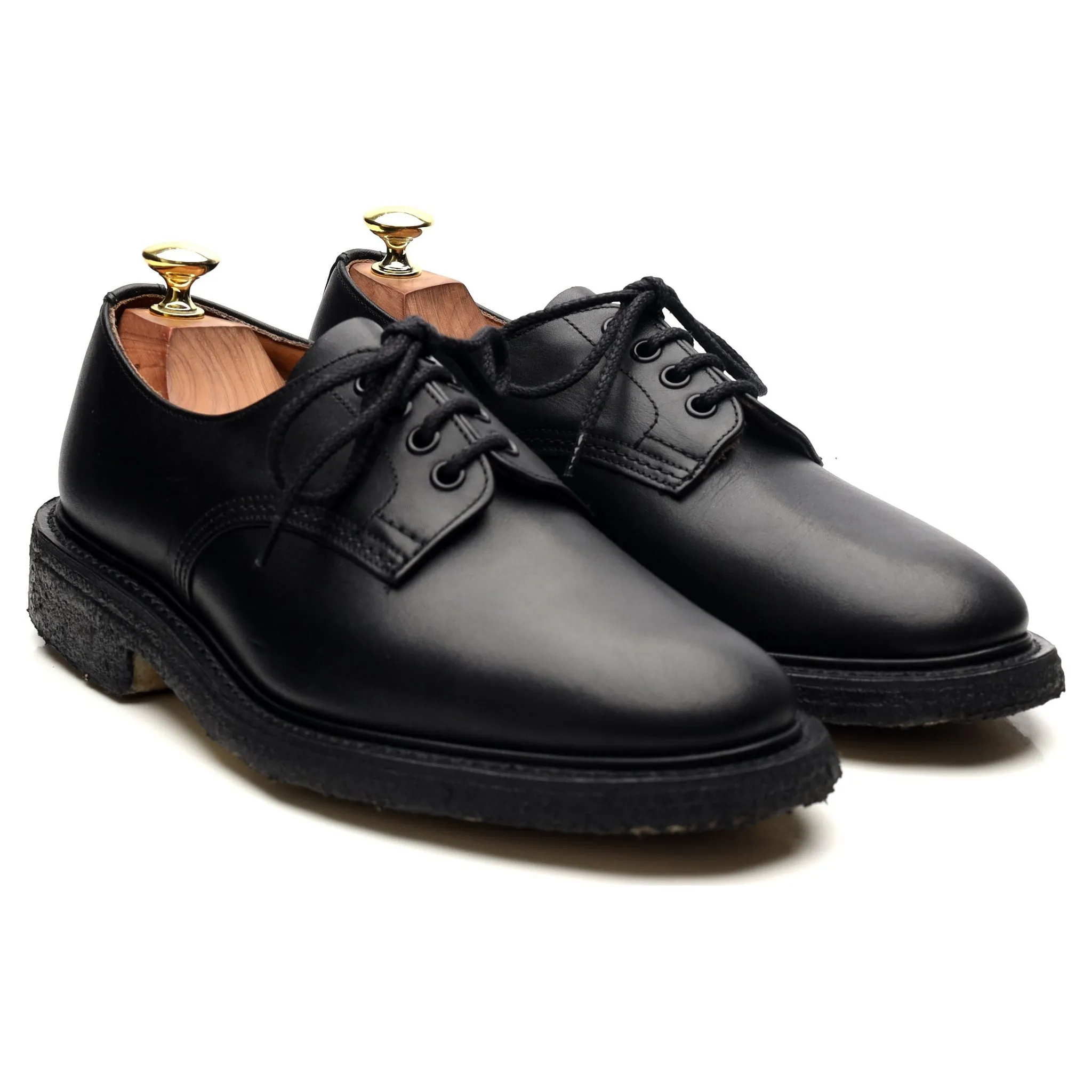 'Daniel' Black Leather Derby UK 7