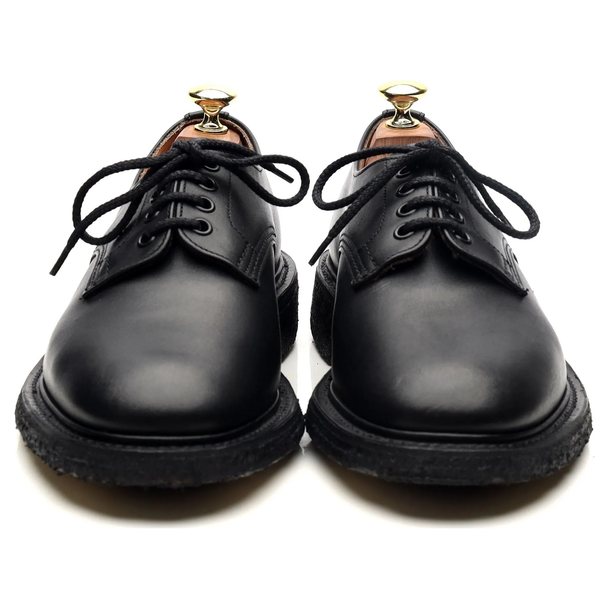 'Daniel' Black Leather Derby UK 7