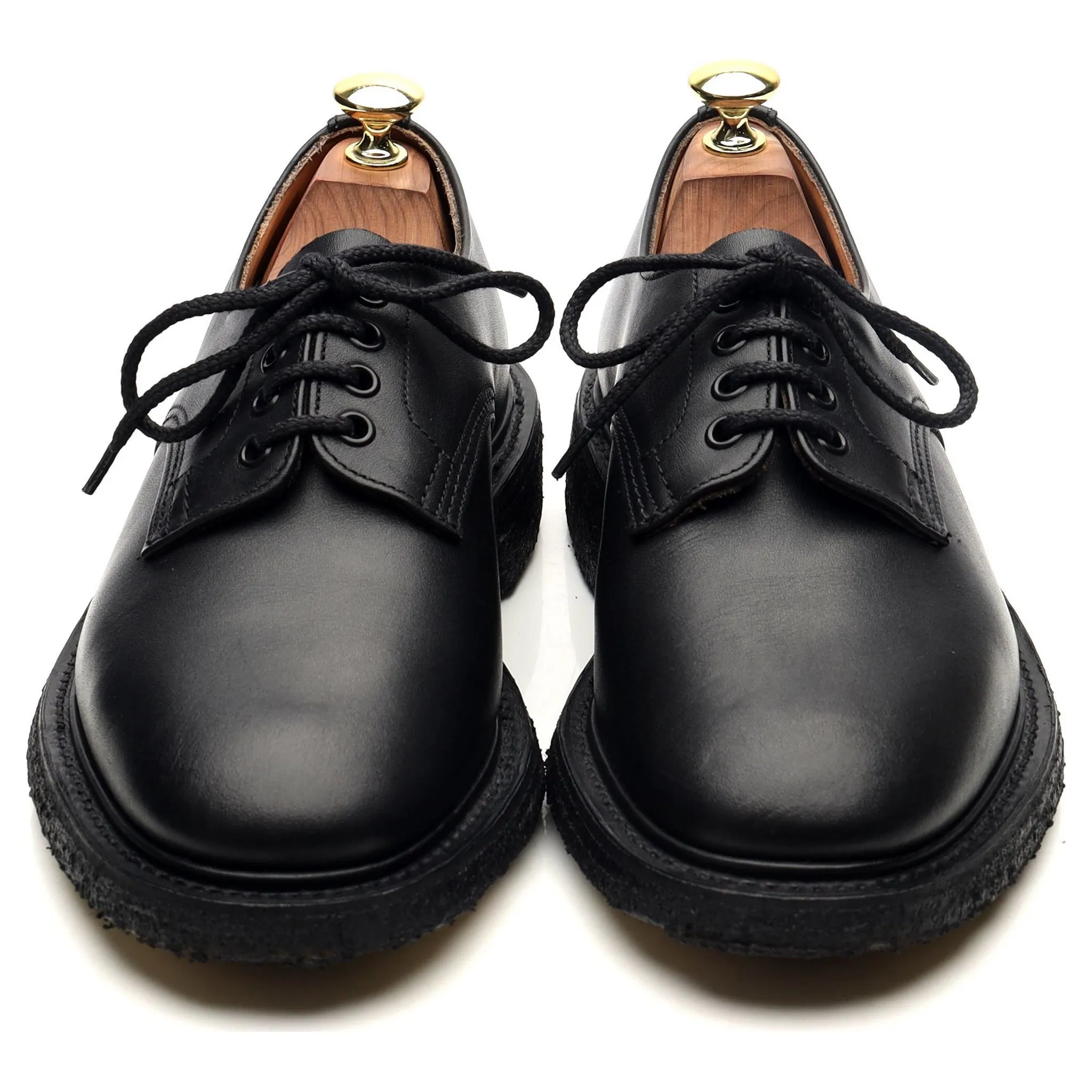 'Daniel' Black Leather Derby UK 7