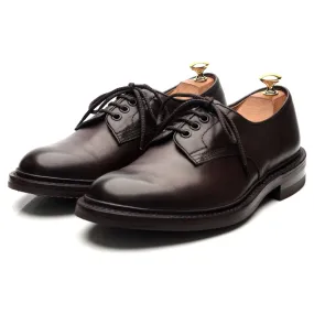 'Daniel' Dark Brown Leather Derby UK 7