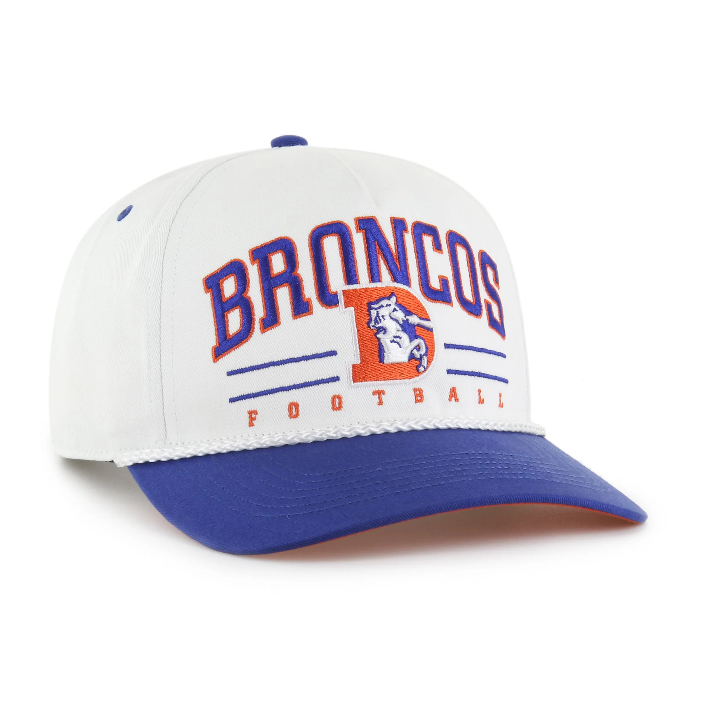 DENVER BRONCOS HISTORIC ROSCOE TWO TONE '47 HITCH RELAXED FIT