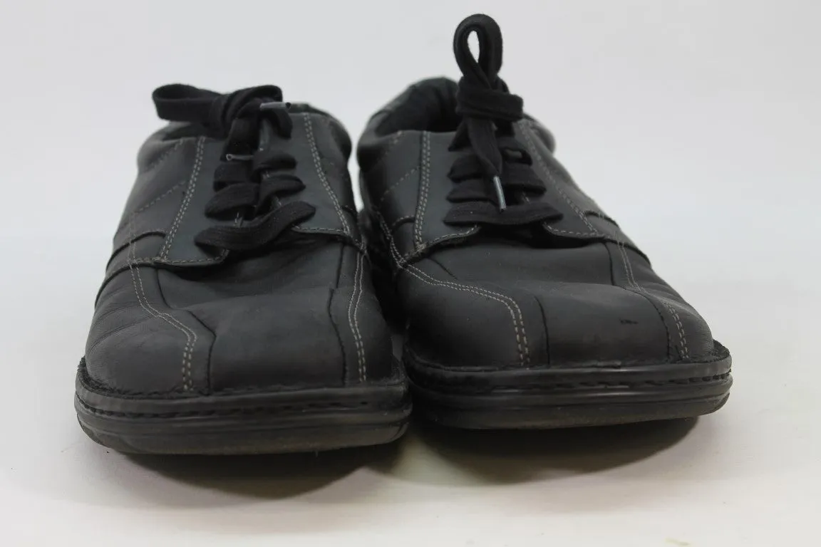 Denver Hayes London Men's Black Oxfords Size 10M ZAP14266