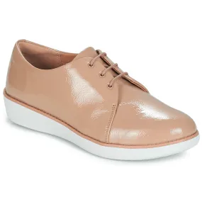 Derby Crinkle Patent - Polished Leather Lace-up Shoes