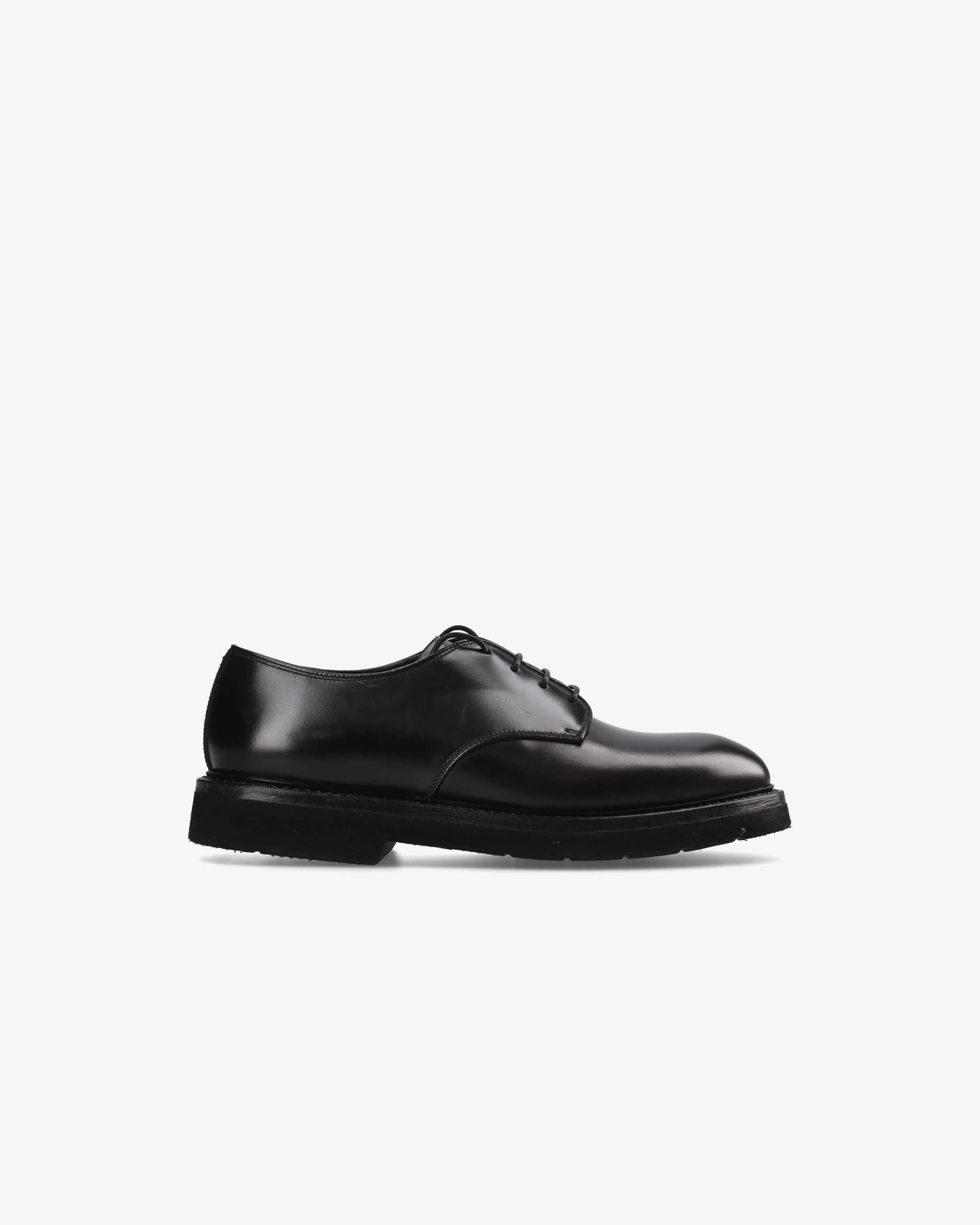 Derby Lace-Up 32102N Horse Ciclone Nero Charlie