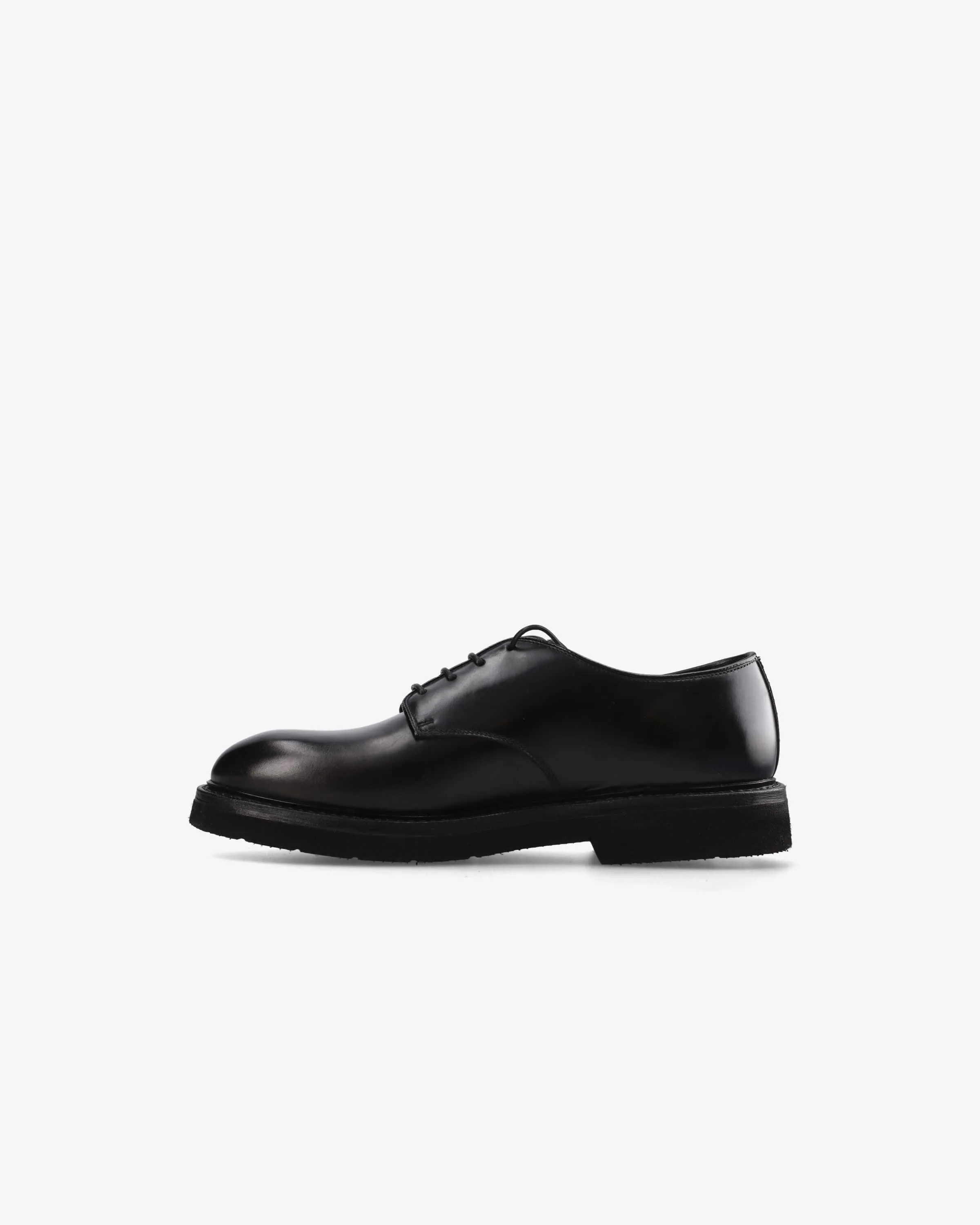 Derby Lace-Up 32102N Horse Ciclone Nero Charlie