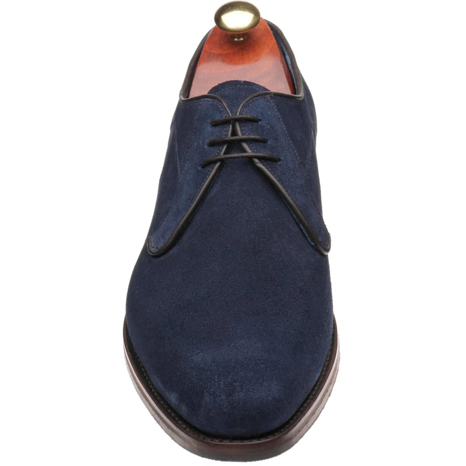 Rubber-soled Derby shoes