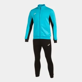 Derby Tracksuit Fluor Turquoise Black