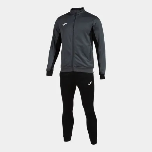 Derby Tracksuit in Anthracite Black