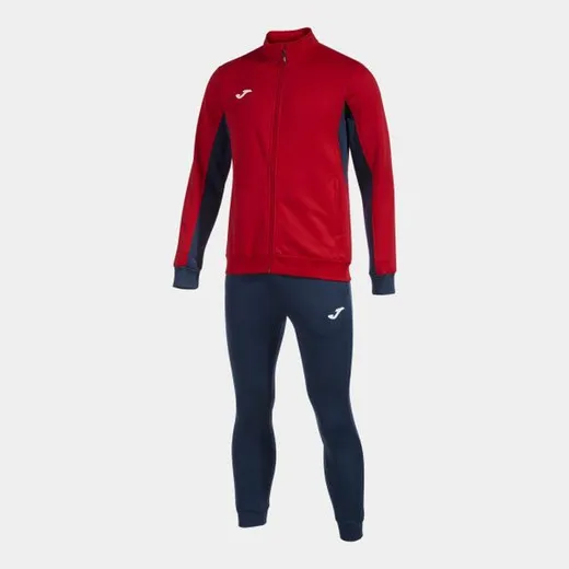 Derby Tracksuit Red Navy