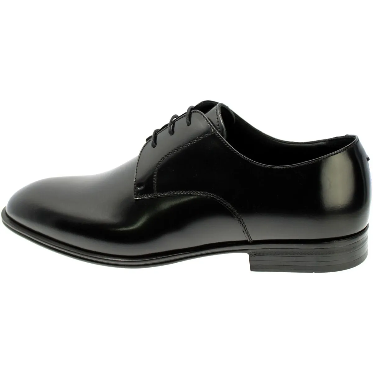 Derby Men's Black Shoes Style 226