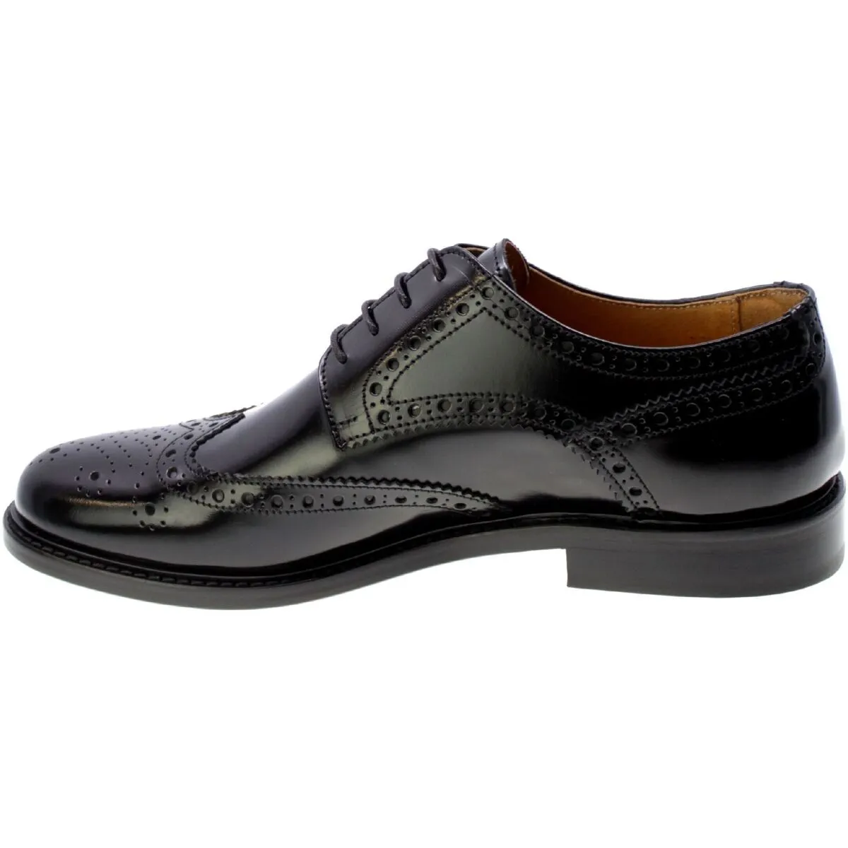 Black Men's Derby Shoes 916/Sapio