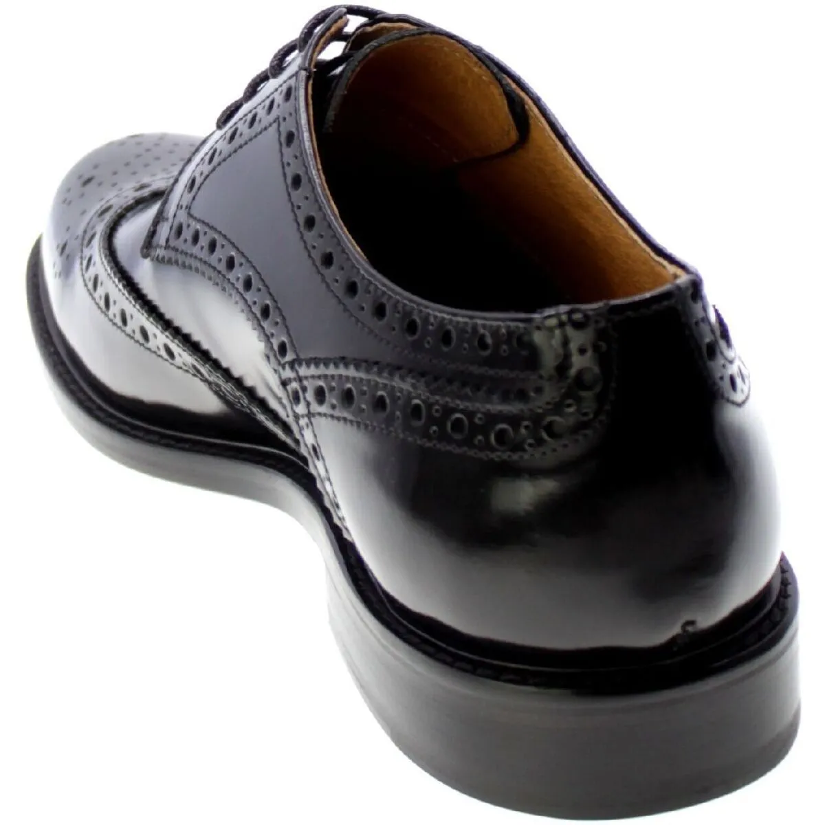 Black Men's Derby Shoes 916/Sapio