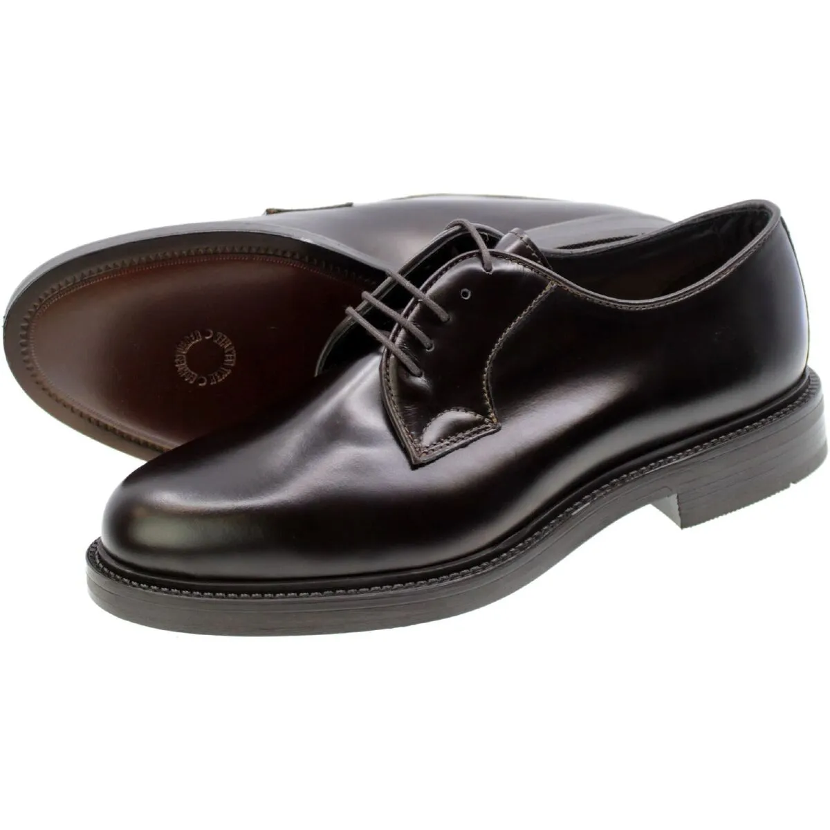 Brown Men's Derby Shoes 13207/22.