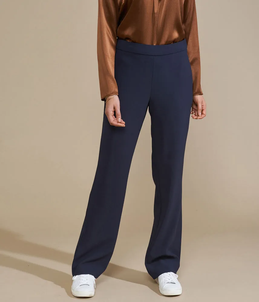 Devernois PORTRAIT FLARED FLUID TROUSERS