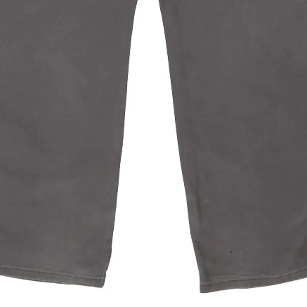 Dickies Carpenter Trousers - 40W 29L Grey Cotton